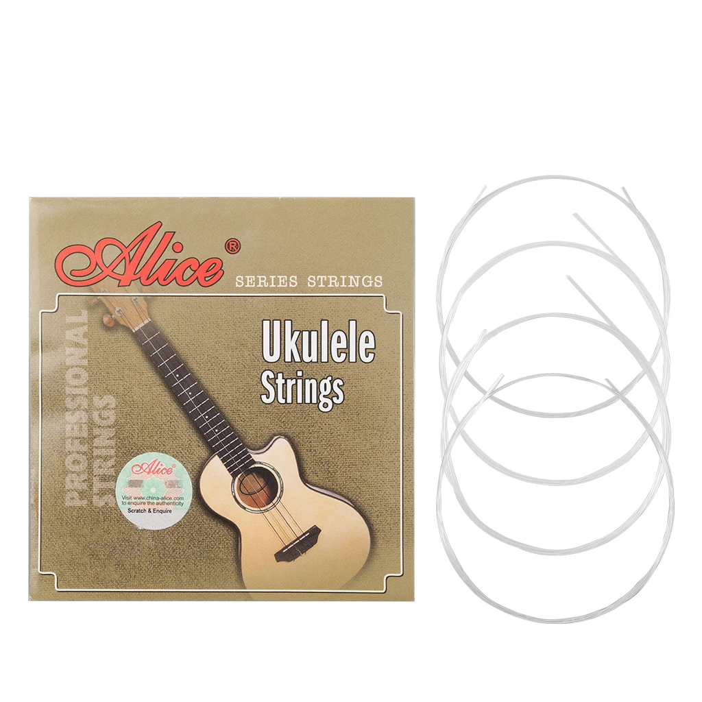 Professional Ukulele Strings Alice Black Nylon Or Clear Nylon 4 Strings AU04 Mini Hawaiian Guitar Strings 1 SET
Professional Ukulele Strings Alice Black Nylon Or Clear Nylon 4 Strings AU04 Mini Hawaiian Guitar Strings 1 SET