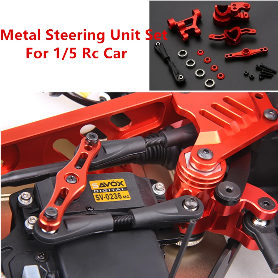 RC Car Metal Steering Unit Set Fit For 1/5 RC Losi 5T Rovan LT Remote Control Toys Truck
RC Car Metal Steering Unit Set Fit For 1/5 RC Losi 5T Rovan LT Remote Control Toys Truck
