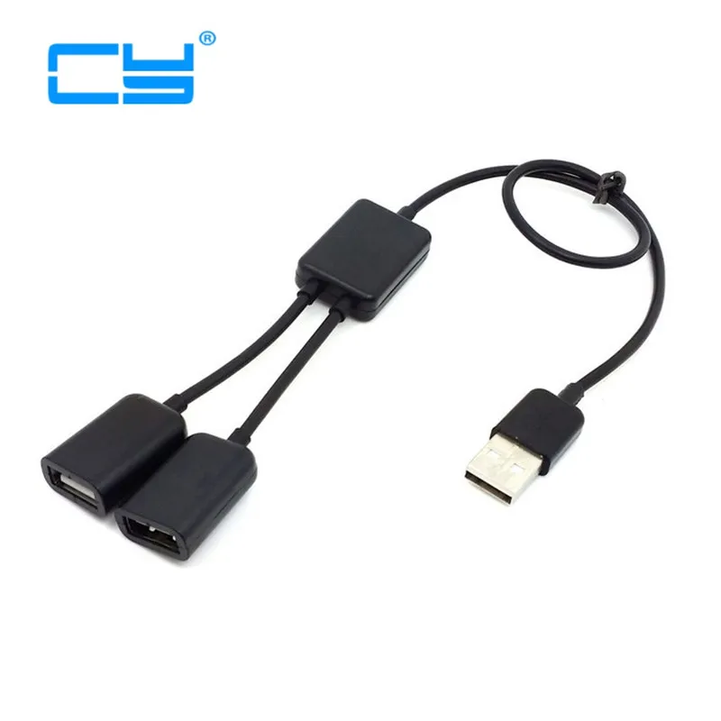 Black USB 2.0 Dual Ports Hub Cable Bus power For Laptop Macbook Notebook PC & Mouse & Flash Disk
Black USB 2.0 Dual Ports Hub Cable Bus power For Laptop Macbook Notebook PC & Mouse & Flash Disk