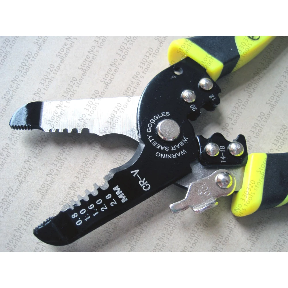 Multifunctional Cable Stripping tool wire cutter crimping Clamp Multi Hand Tools Pliers 206D
Multifunctional Cable Stripping tool wire cutter crimping Clamp Multi Hand Tools Pliers 206D