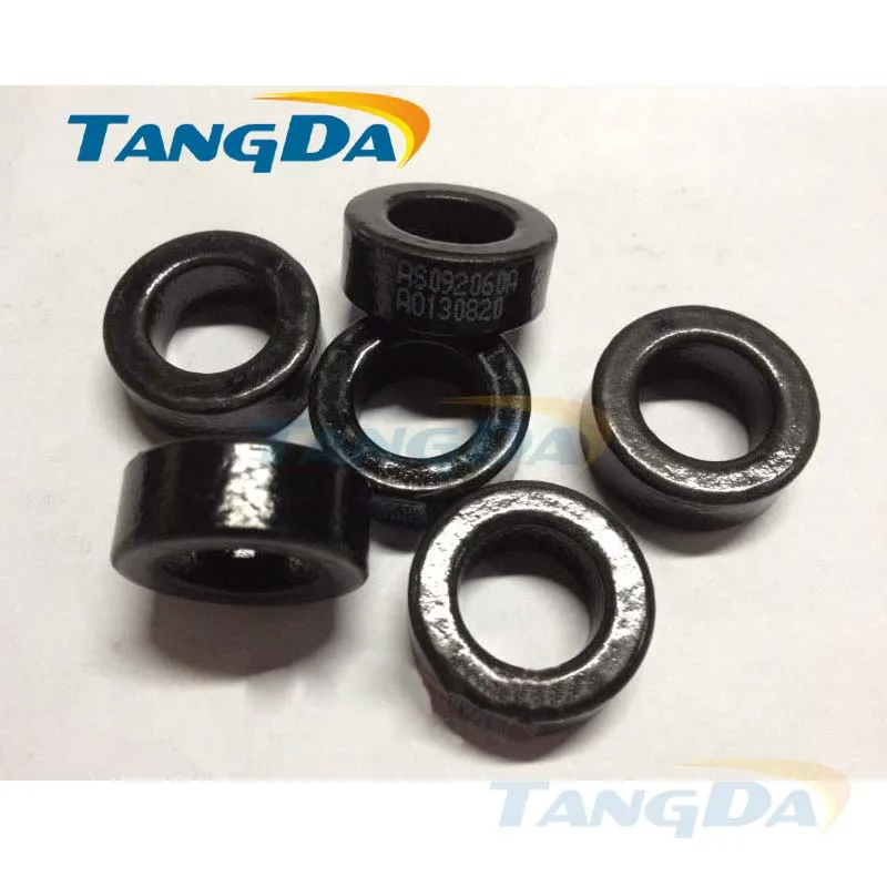 

Tangda sendust FeSiAl toroidal cores inductor OD*ID*HT 24*14*10 mm AL: 51nH/N2 Ue: 60 AS092060A CS234060 77351-A7