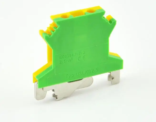 50pcs USLKG-2.5 Earthing terminal Wiring row Terminal Splice