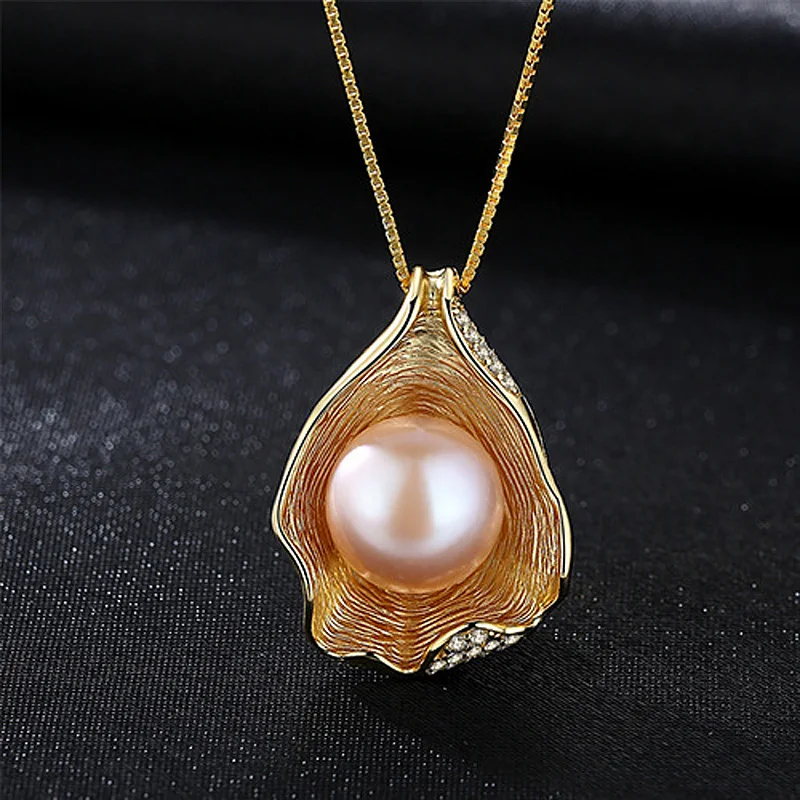 FreshWater Pearl Pendant Necklace Elegant Ladies chain Necklace 925 Sterling Silver fashion charm for women girl lover Christmas
FreshWater Pearl Pendant Necklace Elegant Ladies chain Necklace 925 Sterling Silver fashion charm for women girl lover Christmas