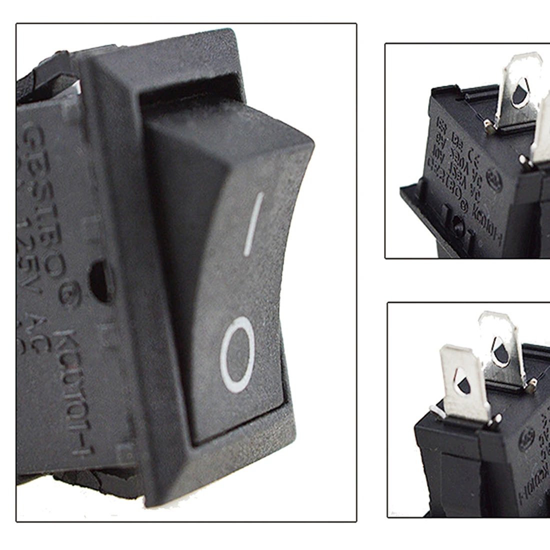 High-quality 10pcs/lot 10*15mm 2PIN ON/OFF Boat Rocker Switch 2 Feet 2 Files 6A/250V Black Switch
High-quality 10pcs/lot 10*15mm 2PIN ON/OFF Boat Rocker Switch 2 Feet 2 Files 6A/250V Black Switch