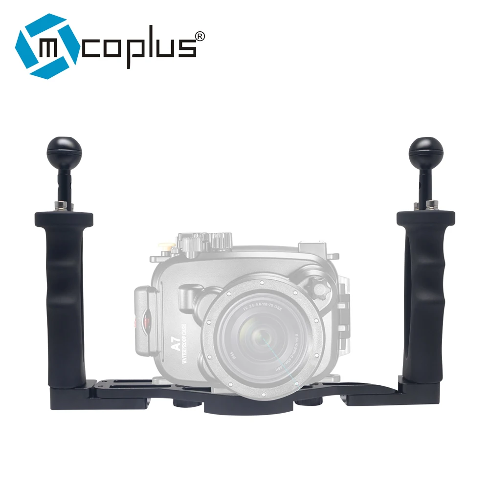 Mcoplus Handheld Handle Hand Grip Stabilizer Rig Underwater Diving Stabilizer Tray for GoPro Canon Nikon Sony Fujifilm Camera
Mcoplus Handheld Handle Hand Grip Stabilizer Rig Underwater Diving Stabilizer Tray for GoPro Canon Nikon Sony Fujifilm Camera
