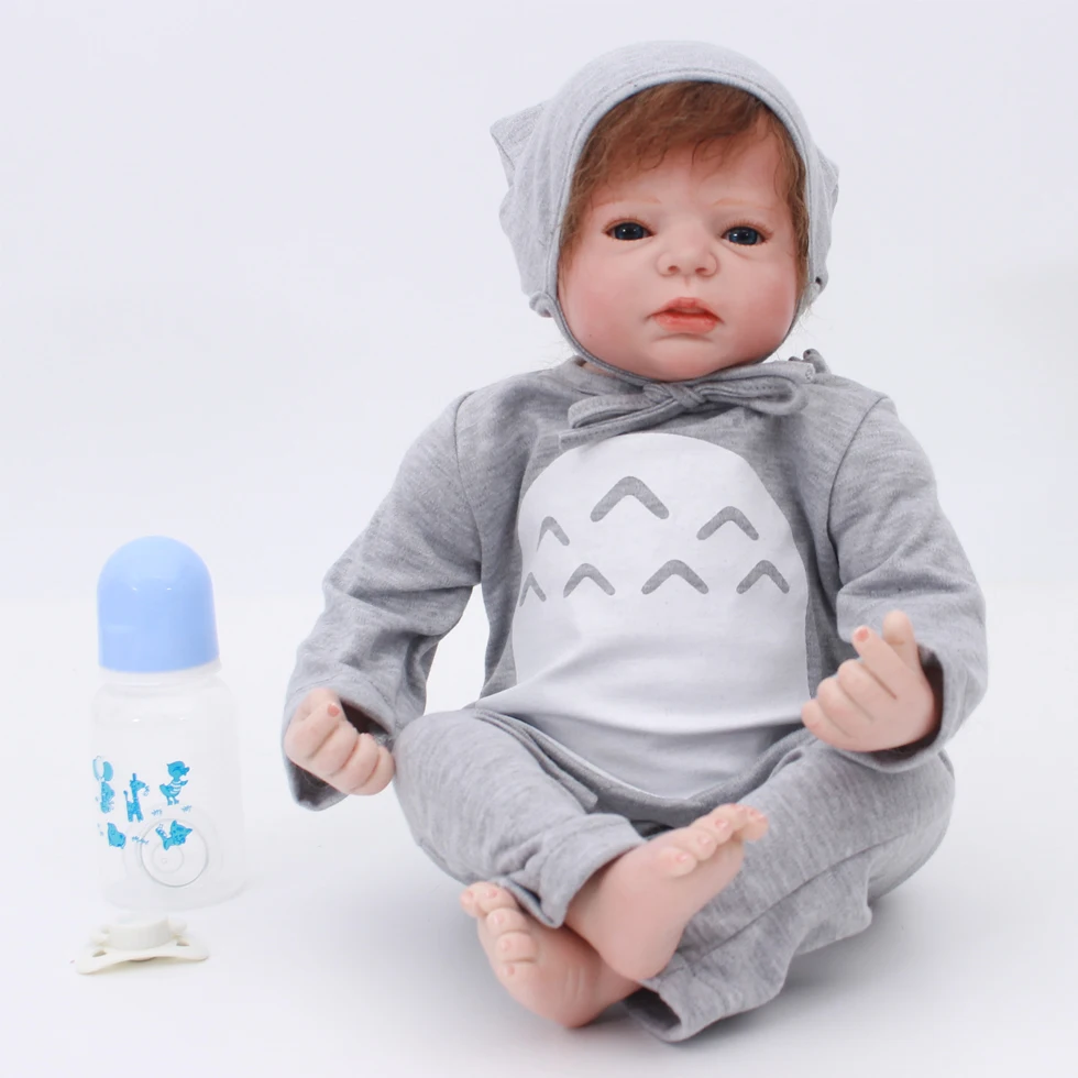 OtardDolls Bebe Reborn Dolls 22" Reborn Baby Dolls Lifelike Soft Vinyl silicon Doll Toys Boneca Children Birthday Gifts
OtardDolls Bebe Reborn Dolls 22" Reborn Baby Dolls Lifelike Soft Vinyl silicon Doll Toys Boneca Children Birthday Gifts