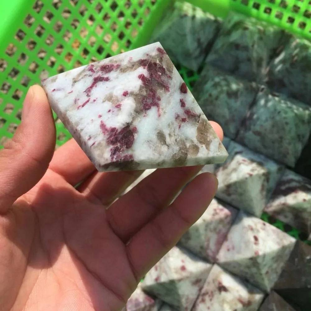 about 45mm natural red tourmaline Crystal gemstone pyramid meditation reiki healing crystal stone for home decor wholesale
about 45mm natural red tourmaline Crystal gemstone pyramid meditation reiki healing crystal stone for home decor wholesale