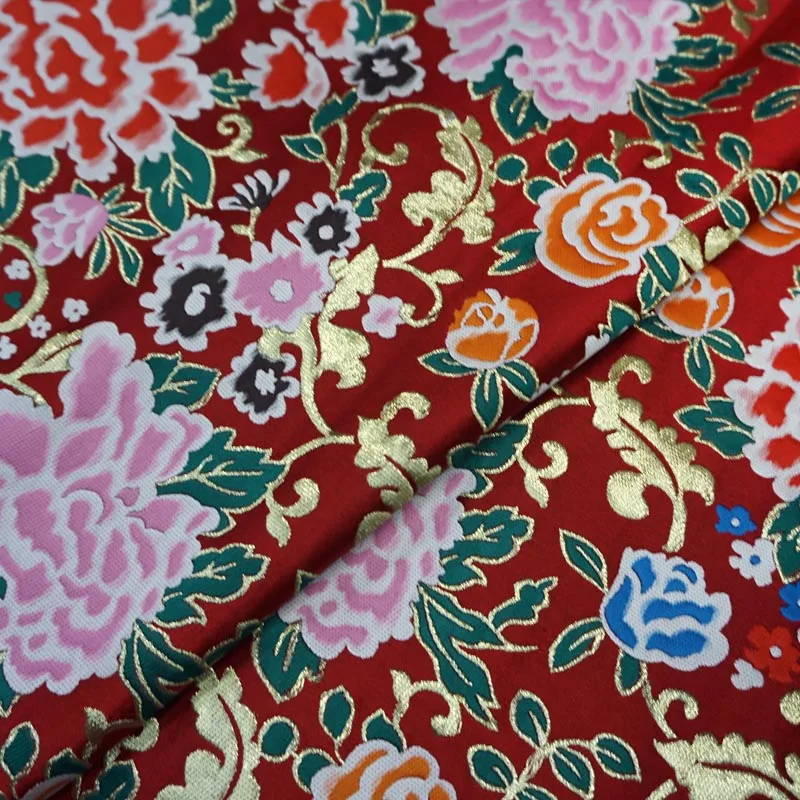 Red peony full Phnom Penh traditional style brocade brocade cloth / Soochow brocade silk Tang/100CM*75CM
Red peony full Phnom Penh traditional style brocade brocade cloth / Soochow brocade silk Tang/100CM*75CM