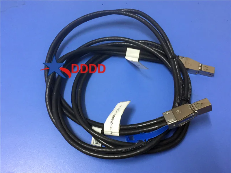Оригинальный внешний SAS кабель для Dell HD Mini 0GYK61 для PV Md1400, 6 футов, черный, полностью протестирован
Оригинальный внешний SAS кабель для Dell HD Mini 0GYK61 для PV Md1400, 6 футов, черный, полностью протестирован