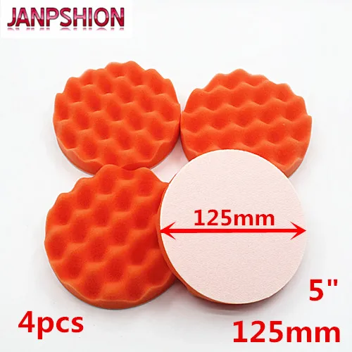 JANPSHION 4PC 125mm 5" Gross Polishing Buffing Pad wave sponge Car Polisher Buffer pads Clean waxing Auto paint maintenance care
JANPSHION 4PC 125mm 5" Gross Polishing Buffing Pad wave sponge Car Polisher Buffer pads Clean waxing Auto paint maintenance care