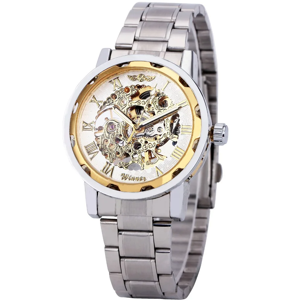 Fashion Winner Luxury Brand Sport Men Automatic Skeleton Mechanical Military Hollow Business Watch Full Steel Stainless Band Top
Fashion Winner Luxury Brand Sport Men Automatic Skeleton Mechanical Military Hollow Business Watch Full Steel Stainless Band Top