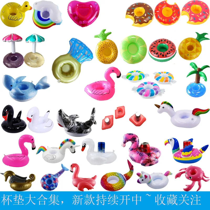 Stock bathing water inflatable donut lemon watermelon pineapple love cup holder inflatable water coaster
Stock bathing water inflatable donut lemon watermelon pineapple love cup holder inflatable water coaster