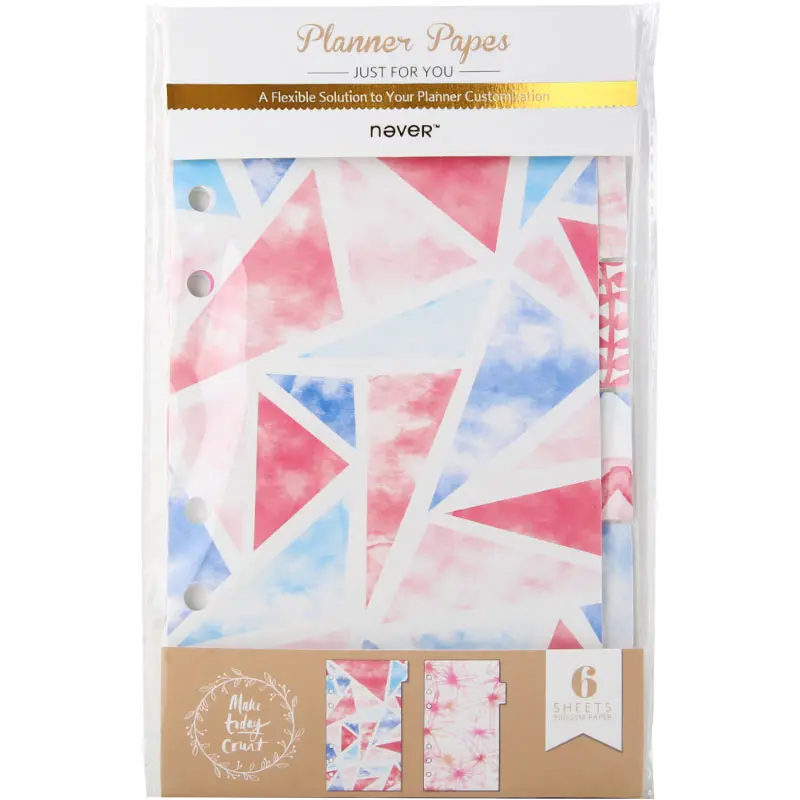Never A6 DIY Loose Leaf Separator Pages 6 Sheets Divider Planner Pages Notebook Inner Pages
Never A6 DIY Loose Leaf Separator Pages 6 Sheets Divider Planner Pages Notebook Inner Pages