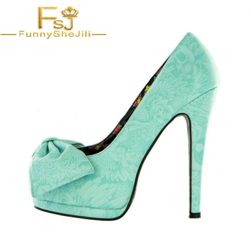 FSJ Fashion Green Bow Peep Toe Floral Women Pumps Noble Stiletto Heel Summer Girls Day Slip on Date Party Shoes 2021 Size 4-16
FSJ Fashion Green Bow Peep Toe Floral Women Pumps Noble Stiletto Heel Summer Girls Day Slip on Date Party Shoes 2021 Size 4-16