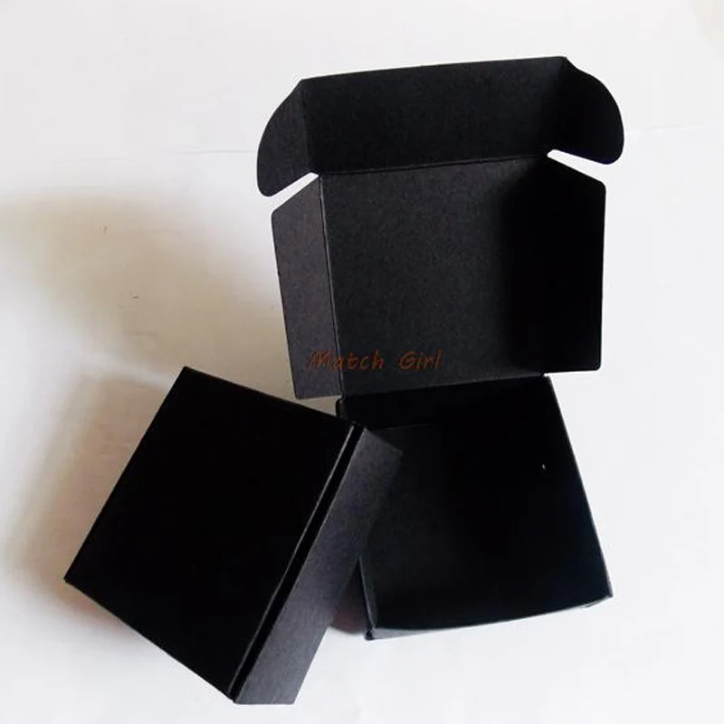 100pcs/lot-5.5*5.5*2.5cm Black Paper Pasty Boxes Storage Trinkets Aircraft box Candy Biscuit Necklace Jewelry Packaging
100pcs/lot-5.5*5.5*2.5cm Black Paper Pasty Boxes Storage Trinkets Aircraft box Candy Biscuit Necklace Jewelry Packaging