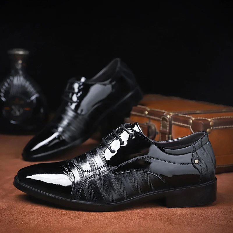 pointed elegant men formal leather shoes italian designer business working party male footwear dress derby oxford shoes for men
pointed elegant men formal leather shoes italian designer business working party male footwear dress derby oxford shoes for men