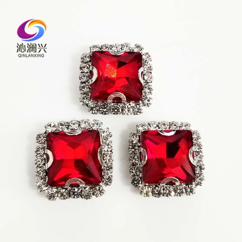 8mm/10mm/12mm/14mm Red square shape high quality Crystal glass buckle, sew on rhinestones for Diy/jewelry accessories SQK07
8mm/10mm/12mm/14mm Red square shape high quality Crystal glass buckle, sew on rhinestones for Diy/jewelry accessories SQK07