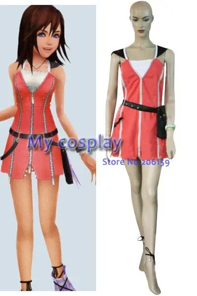 Anime Kingdom Hearts 2 Kairi Dress Women's cosplay costumes for Halloween Cosplay parties Women Dresses Skirt Outfit
Anime Kingdom Hearts 2 Kairi Dress Women's cosplay costumes for Halloween Cosplay parties Women Dresses Skirt Outfit