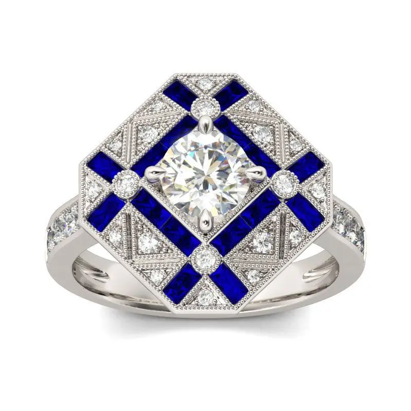 Spark square 1ct Genuine Sky Blue Created Blue CZ stone Cluster Halo Rings 925 Stamp Ring Women Men Fine Jewelry
Spark square 1ct Genuine Sky Blue Created Blue CZ stone Cluster Halo Rings 925 Stamp Ring Women Men Fine Jewelry