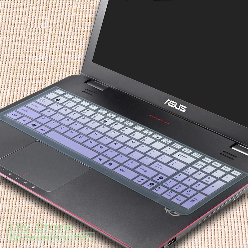 Защитный чехол для клавиатуры ноутбука Asus X540 X540NV X553M X554 P2520 L X542U X542UQ X542UN X542UR Y581C Y582 15