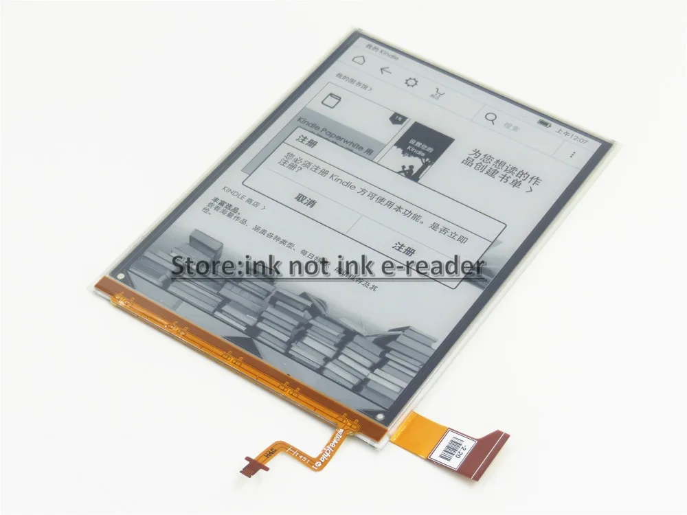 Original ED060KG1(LF) E-Ink screen 6 inch LCD display For Kobo Glo HD ebooks reader display
Original ED060KG1(LF) E-Ink screen 6 inch LCD display For Kobo Glo HD ebooks reader display