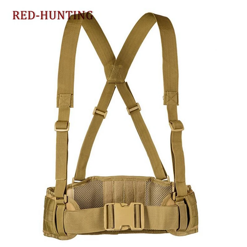 High Quality Airsoft Tactical Padded Adjustable Molle Waist support Belt Combat Army Battle Belt Cummerbunds
High Quality Airsoft Tactical Padded Adjustable Molle Waist support Belt Combat Army Battle Belt Cummerbunds