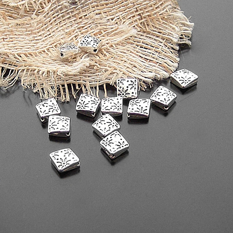 (20487)50PCS 7x7MM Antique Style Zinc Alloy with Flower Square Spacer Beads Bracelets Beads Jewelry Findings Accessories
(20487)50PCS 7x7MM Antique Style Zinc Alloy with Flower Square Spacer Beads Bracelets Beads Jewelry Findings Accessories