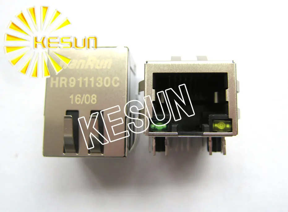 Модульный разъем LAN для сети, 5 шт. x HR911130C RJ45, Защитный тип с трансформатор, PCB, прямой угол
Модульный разъем LAN для сети, 5 шт. x HR911130C RJ45, Защитный тип с трансформатор, PCB, прямой угол