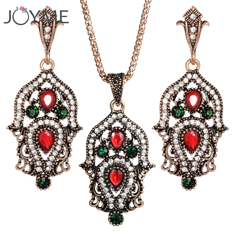New Luxury Imitation Vintage Jewelry Sets For Women Bridal Wedding Jewelry Indian Ethnic Turkish Engagement Wedding Accessories
New Luxury Imitation Vintage Jewelry Sets For Women Bridal Wedding Jewelry Indian Ethnic Turkish Engagement Wedding Accessories