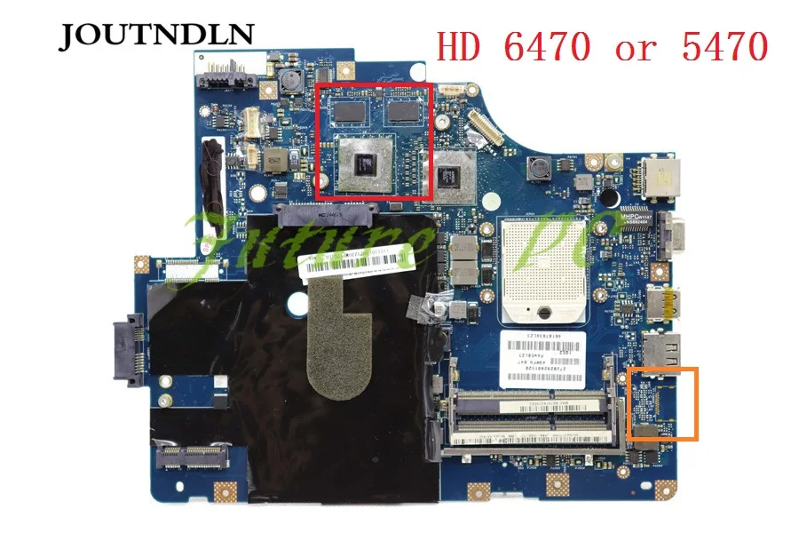 JOUTNDLN для Lenovo G565 Z565 материнская плата ноутбука LA 5754P DDR3 бесплатно отправить ЦП с HD