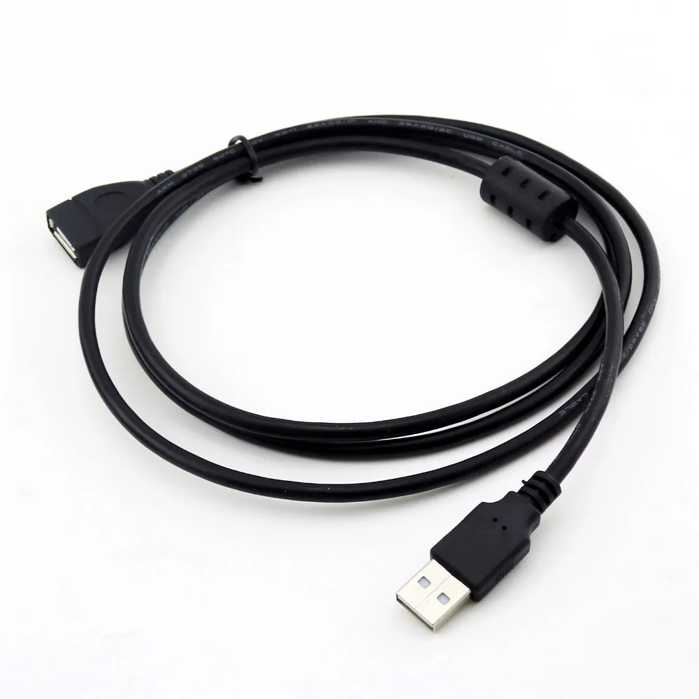 1x USB 2.0 A Male To USB 2.0 A Female Jack Extension Adapter Connector Cable Cord 1.5m/5ft
1x USB 2.0 A Male To USB 2.0 A Female Jack Extension Adapter Connector Cable Cord 1.5m/5ft