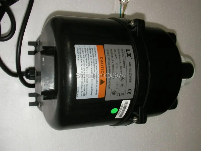 LX APR900 Swimming Pool Spa Hot Tub Air Blower 5.0Amp 2600l/min - motor power 900watts
LX APR900 Swimming Pool Spa Hot Tub Air Blower 5.0Amp 2600l/min - motor power 900watts