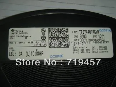 % 100 новый TPS74401RGWR на складе рег LDO ADJ 3A 20 VQFN|Прочие электронные компоненты| |