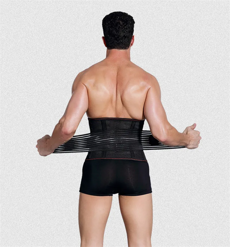 Мужской корсет для похудения мужской тренировочный пояс со стальными косточками