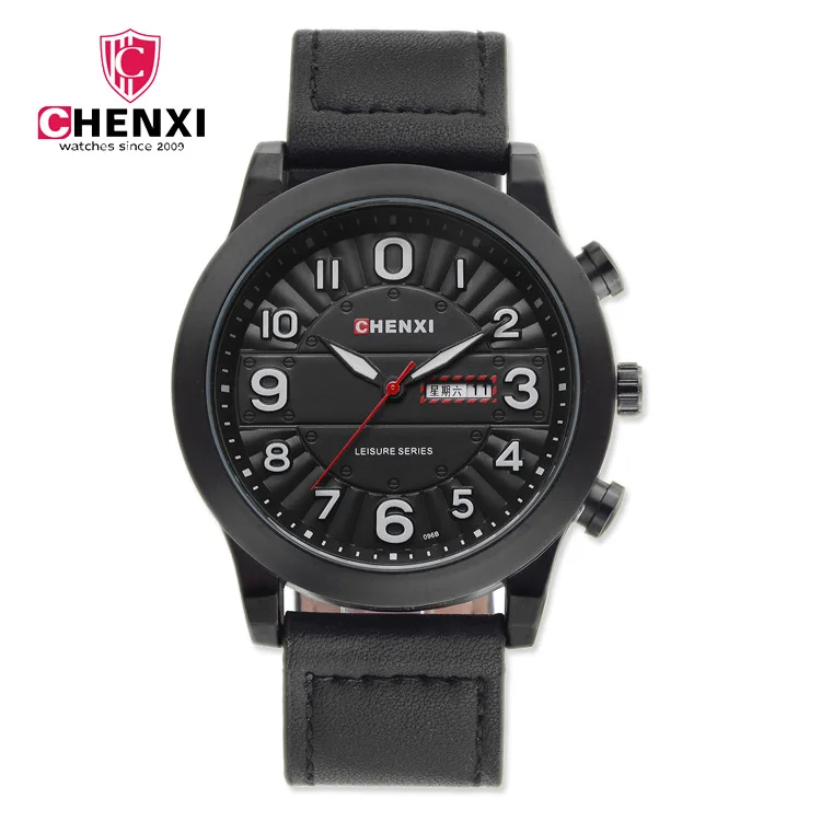 Chenxi Luxury Brand Men Quartz Analog Leather Hour Clocks Military Sports Watches Wrist Relogios Masculino Quartz-watch Man 096B
Chenxi Luxury Brand Men Quartz Analog Leather Hour Clocks Military Sports Watches Wrist Relogios Masculino Quartz-watch Man 096B