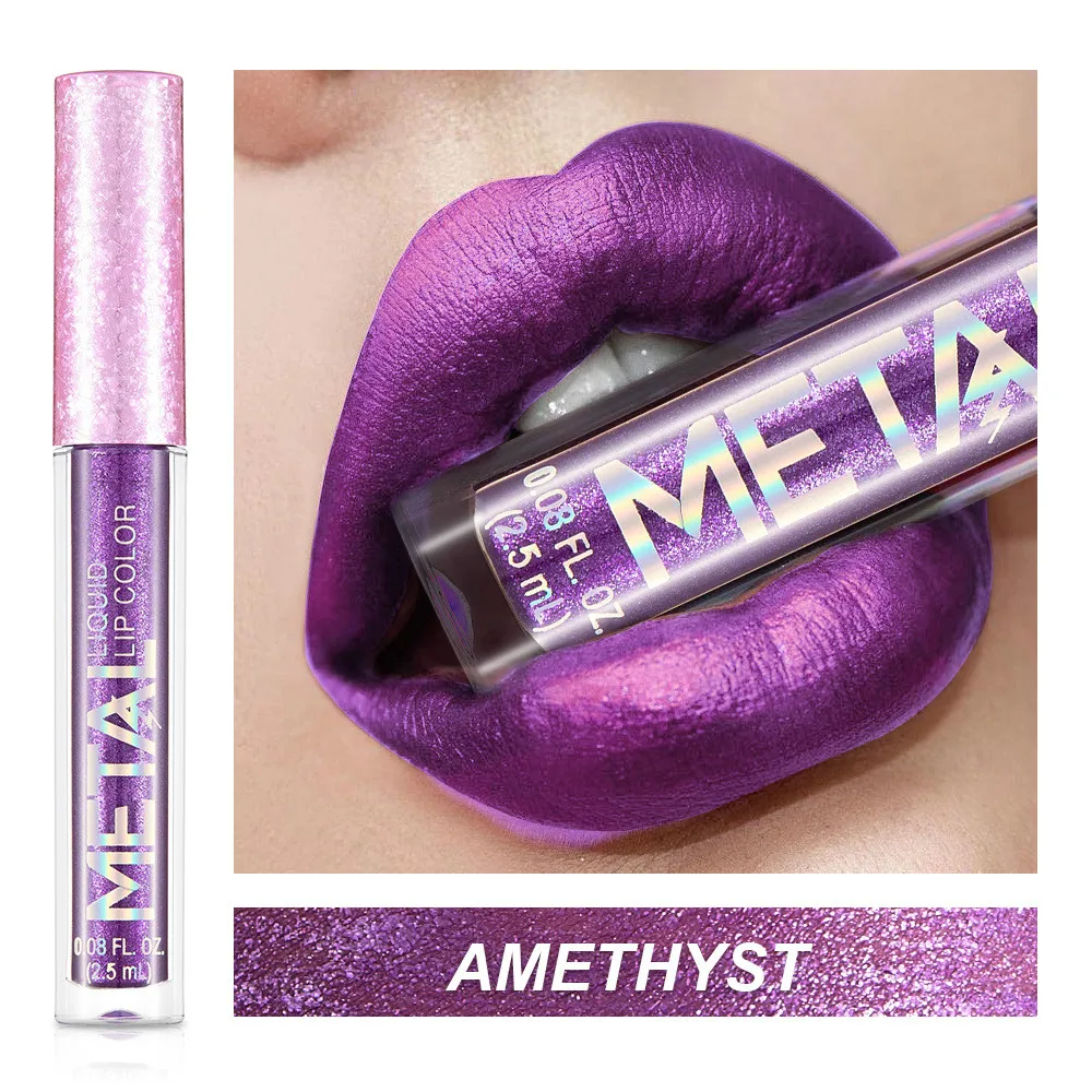 

1@# Sexy Judgmental AMETHYST 6Color Lip Makeup Lipstick Pencil Waterproof Long Lasting Lip Stick Beauty Matte Liner Pen Lipstick