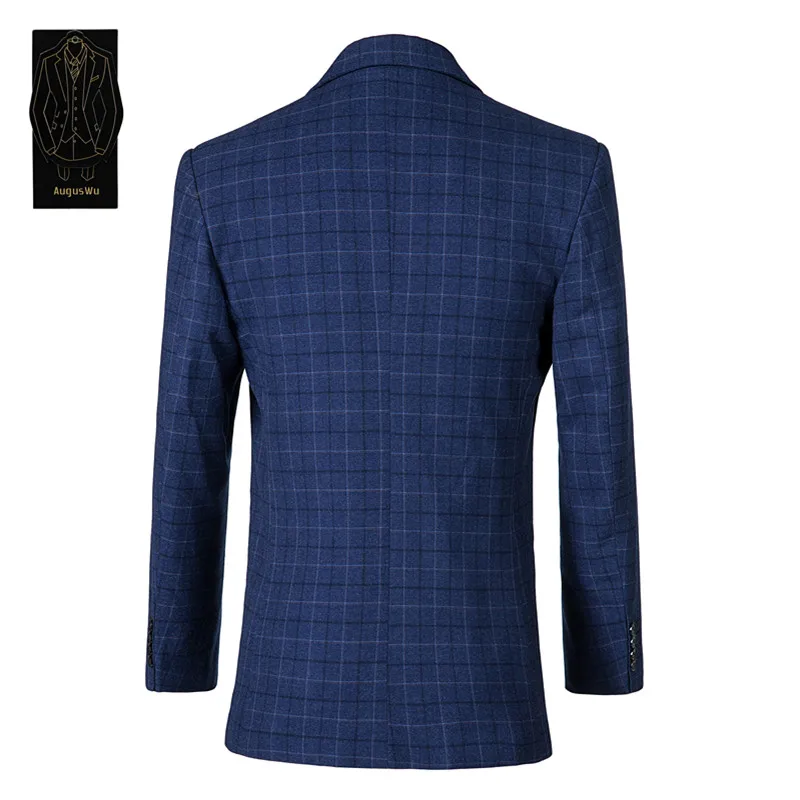 New high-grade wool blend fashion single-breasted men's suit jacket men's fashion slim suit jacket support custom
New high-grade wool blend fashion single-breasted men's suit jacket men's fashion slim suit jacket support custom