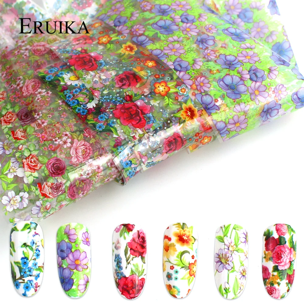 1pcs 4*100cm Holographic Transfer Foil Nails Sticker Sliders Folwers for Decals DIY Tape Manicure Nail Salon Tips
1pcs 4*100cm Holographic Transfer Foil Nails Sticker Sliders Folwers for Decals DIY Tape Manicure Nail Salon Tips