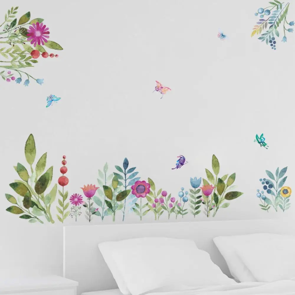 Colorful Spring Flower Wall Stickers TV Background Sofa Decoration Flying Birds Butterfly Wall Decal 3d Garden Wedding Decor
Colorful Spring Flower Wall Stickers TV Background Sofa Decoration Flying Birds Butterfly Wall Decal 3d Garden Wedding Decor