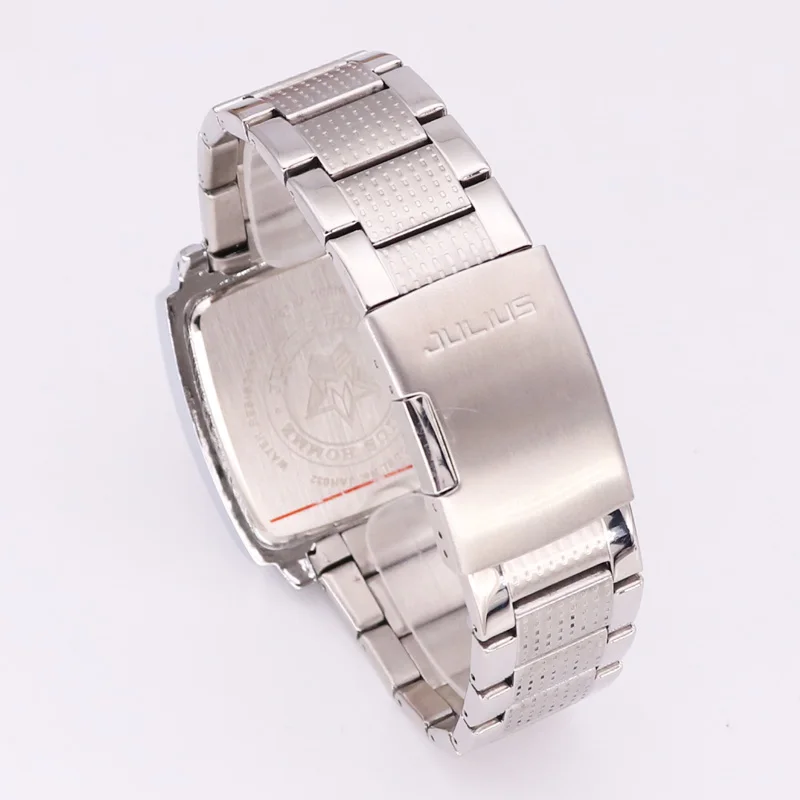 Real Multi-functions Julius Men's Watch Fashion Hours Dress Stainless Steel Sports Business Boy's Birthday Father's Day Gift Box
Real Multi-functions Julius Men's Watch Fashion Hours Dress Stainless Steel Sports Business Boy's Birthday Father's Day Gift Box