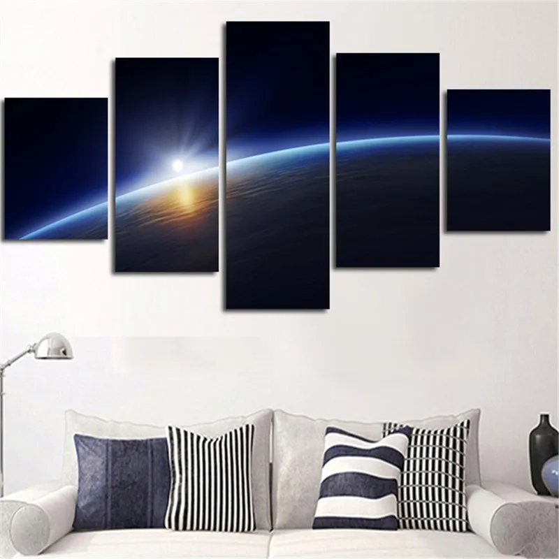 Modular Home Decor Canvas Paintings Frame Living Room 5 Pieces Earth Milky Way Space Poster HD Prints Planet Pictures Wall Art
Modular Home Decor Canvas Paintings Frame Living Room 5 Pieces Earth Milky Way Space Poster HD Prints Planet Pictures Wall Art