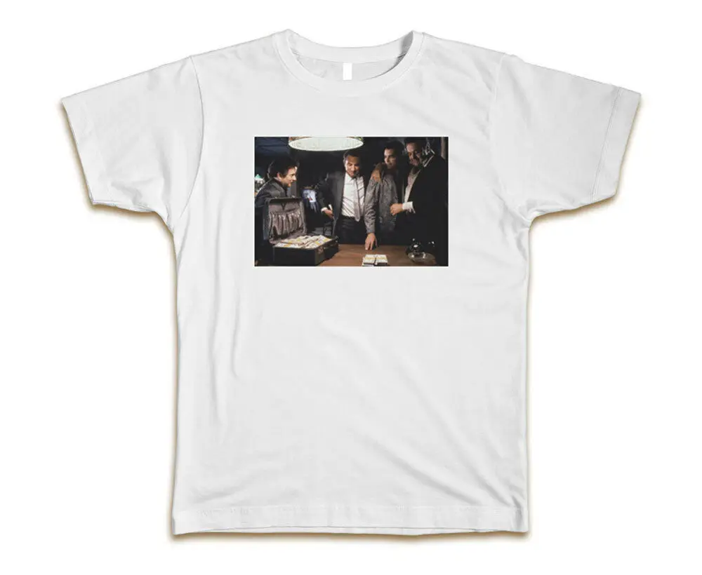 Мужская футболка на заказ The Good Fellas Money новая белая с S 3XL модная Стильная мужская