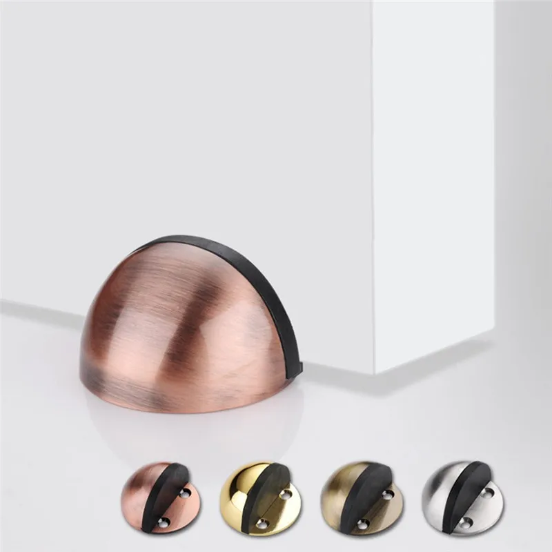 3 Pcs/lot 45mm Floor-mounted Wood Door Stops with Screws Zinc Alloy Half Moon Door Stopper
3 Pcs/lot 45mm Floor-mounted Wood Door Stops with Screws Zinc Alloy Half Moon Door Stopper