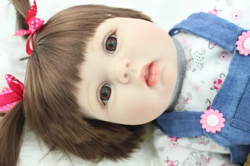 Куклы Bebe reborn, 22 дюйма, мягкие силиконовые куклы для новорожденных девочек, реалистичные детские игрушки в подарок, куклы playmate
Куклы Bebe reborn, 22 дюйма, мягкие силиконовые куклы для новорожденных девочек, реалистичные детские игрушки в подарок, куклы playmate