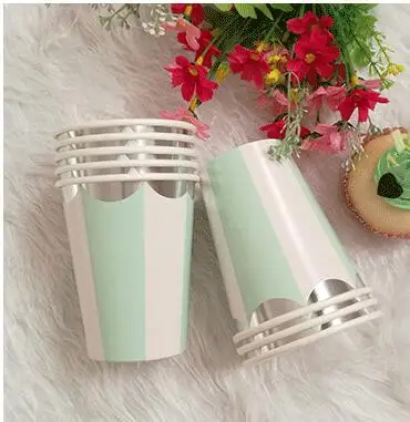 65pcs New arrival Happy Birthday party&wedding disposable tableware pink green striped paper cups straw paper Decoration supply
65pcs New arrival Happy Birthday party&wedding disposable tableware pink green striped paper cups straw paper Decoration supply