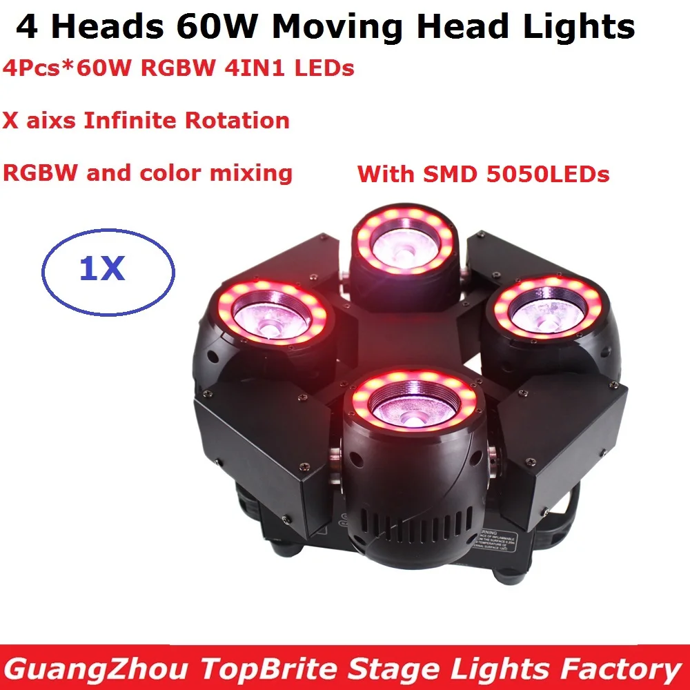 4 Heads 60W LED Moving Head Beam Lights Stage Wash Effect DMX DJ Disco Wedding Stage Lighting Shows Equipments LED Strobe Lights
4 Heads 60W LED Moving Head Beam Lights Stage Wash Effect DMX DJ Disco Wedding Stage Lighting Shows Equipments LED Strobe Lights