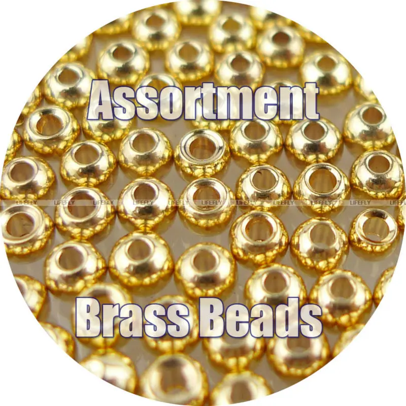 4 Sizes Assortment, Gold Color, 400 Brass Beads, Fly Tying, Fly Fishing / 2.4mm, 2.8mm, 3.2mm, 3.8mm
4 Sizes Assortment, Gold Color, 400 Brass Beads, Fly Tying, Fly Fishing / 2.4mm, 2.8mm, 3.2mm, 3.8mm