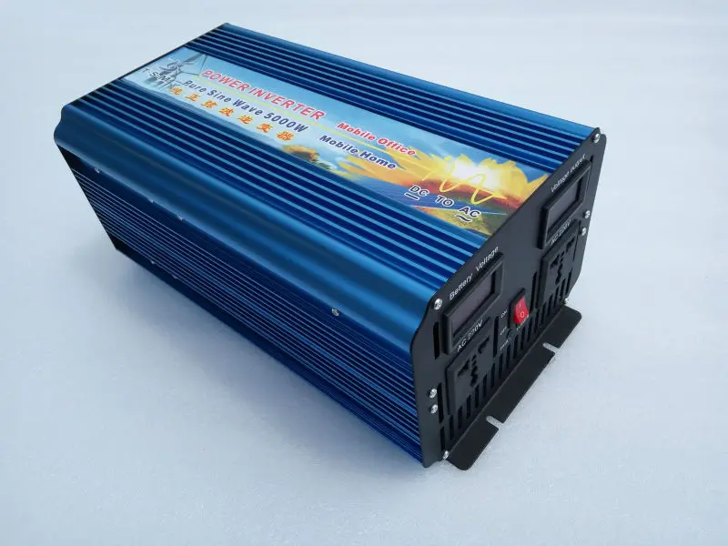 Digital Display 10000W 10KW Pure Sine Wave DC 24V TO AC 220V 50HZ Power Inverter
Digital Display 10000W 10KW Pure Sine Wave DC 24V TO AC 220V 50HZ Power Inverter