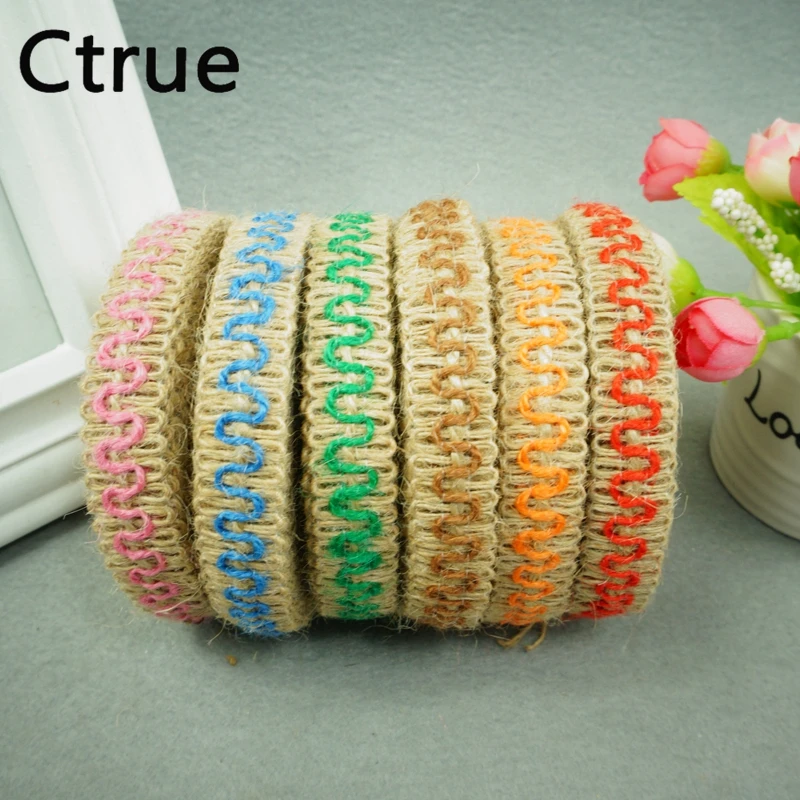 5 meter length 1.5cm width Natural Hessian Jute Twine Rope Burlap Ribbon rustic DIY Craft Vintage Wedding Decoration Supplies
5 meter length 1.5cm width Natural Hessian Jute Twine Rope Burlap Ribbon rustic DIY Craft Vintage Wedding Decoration Supplies
