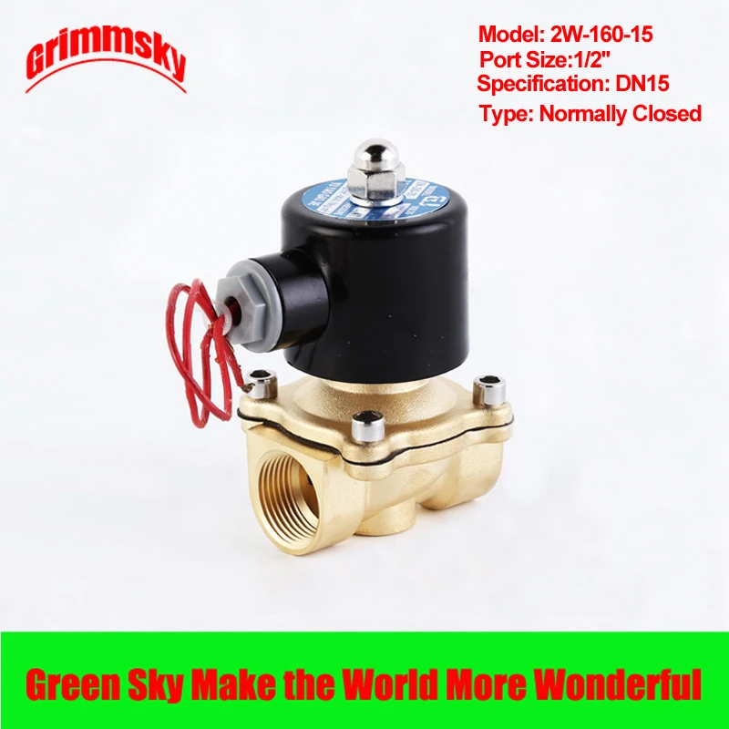 DC12V/24V/AC110V/220V 2 way 2 position 1/2'' port air diesel gas low viscosity fluids normally closed solenoid valve 12v 1/2
DC12V/24V/AC110V/220V 2 way 2 position 1/2'' port air diesel gas low viscosity fluids normally closed solenoid valve 12v 1/2